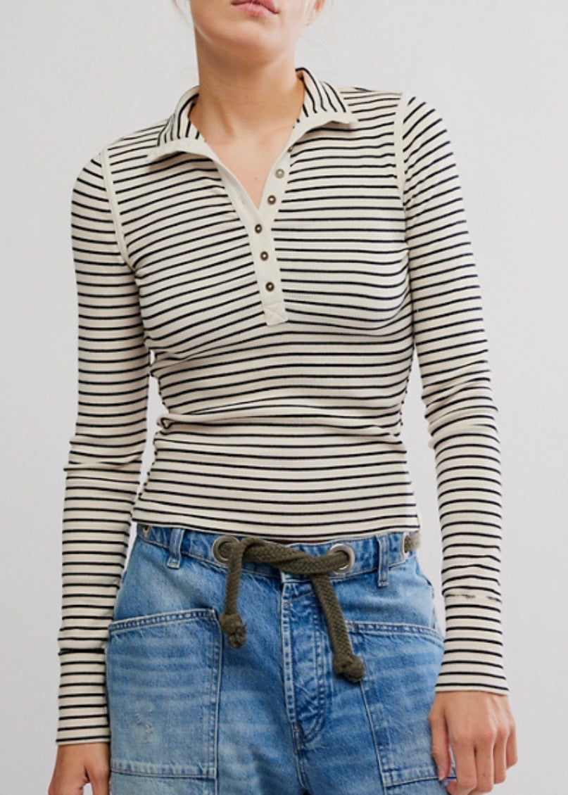 Lake Henley Stripe
