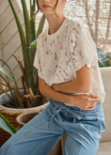 Leila Lace T-Shirt