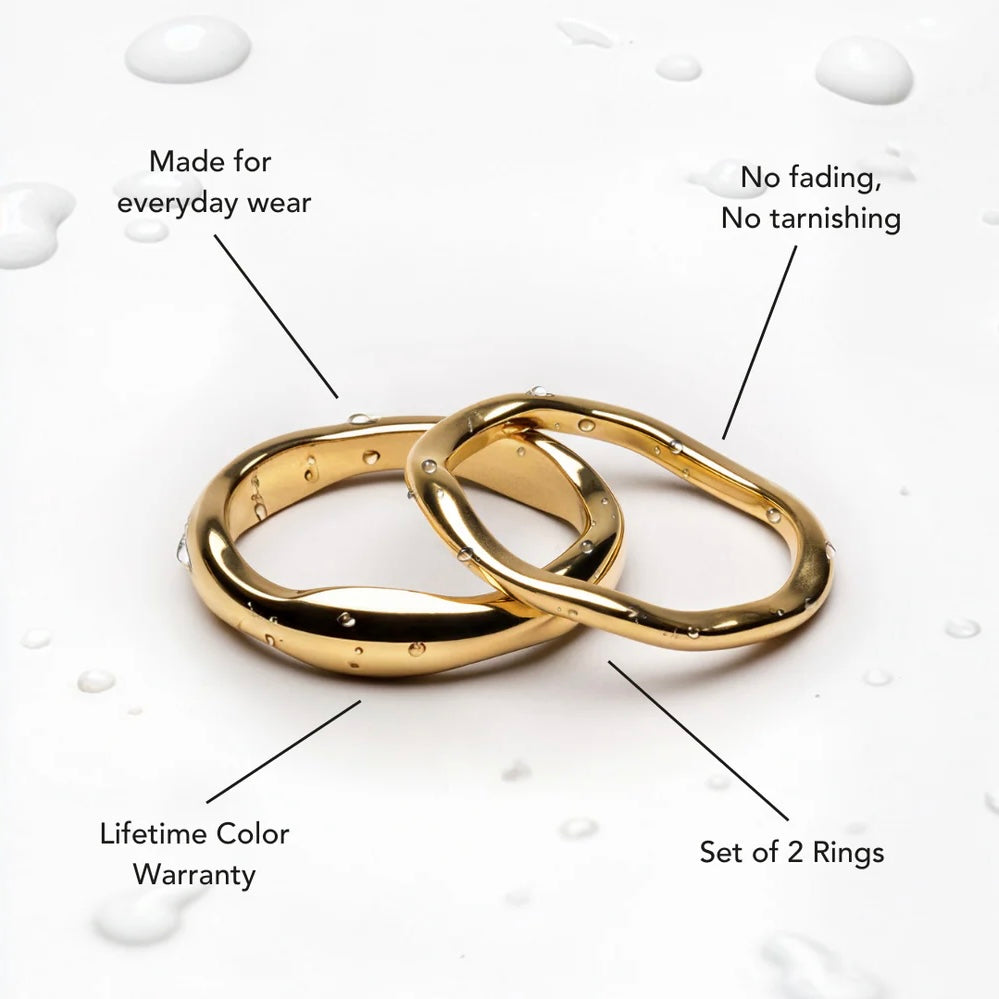 Gemini Stackable Rings