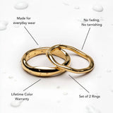 Gemini Stackable Rings