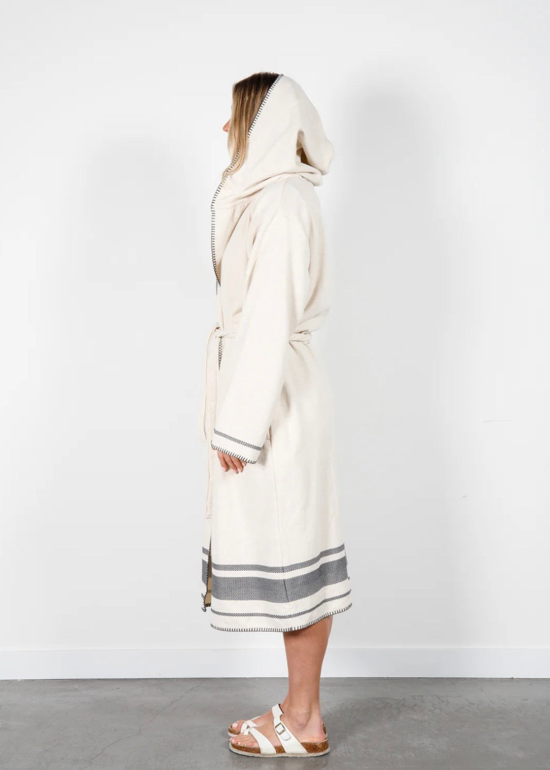 The Hawthorne Hooded Terry Robe