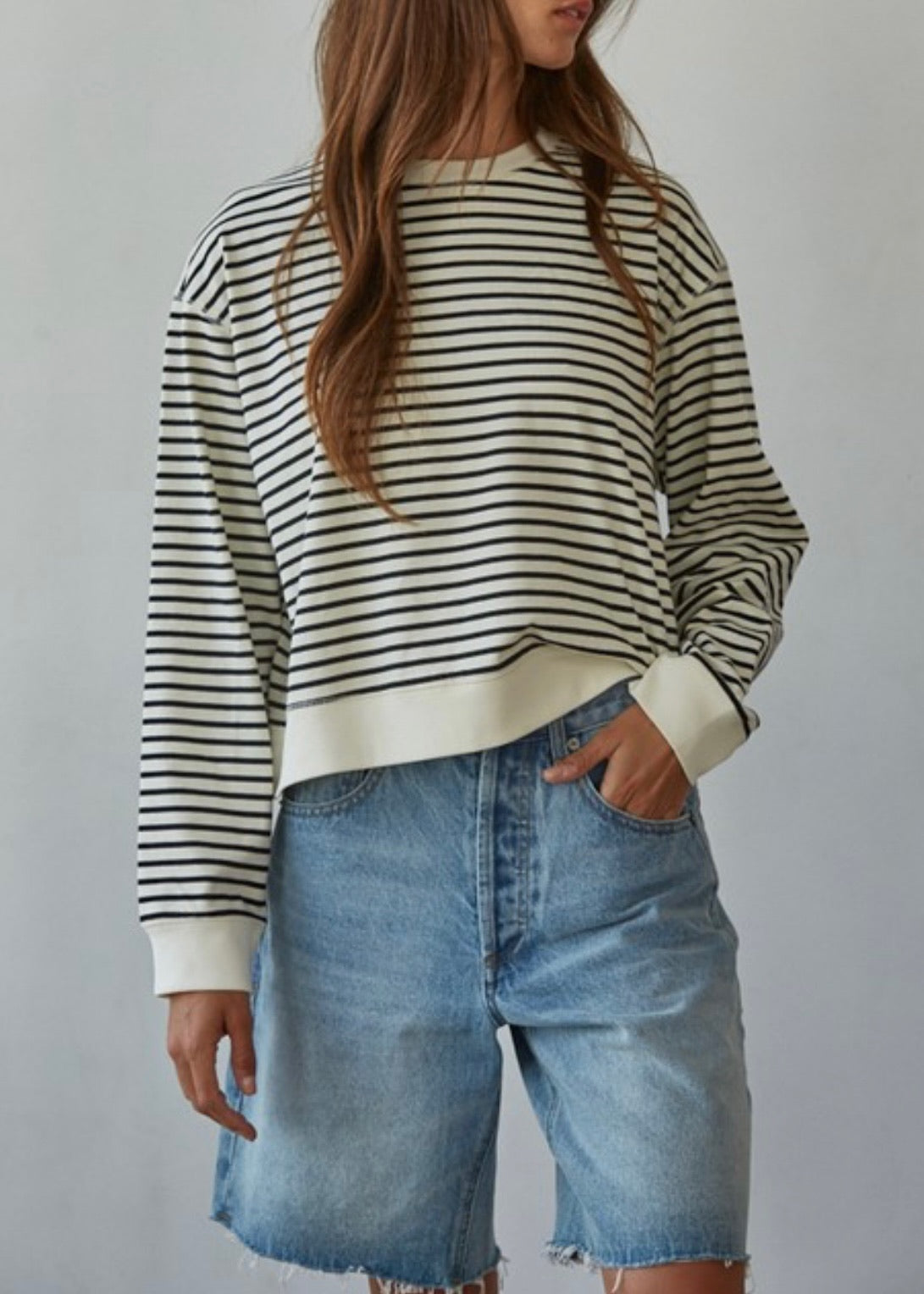 Tulsa Stripe Sweater
