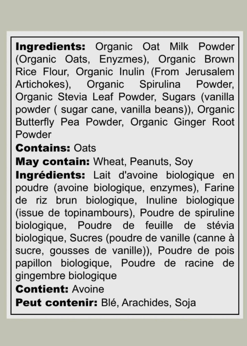 Powerhouse Blue Superfood Latte