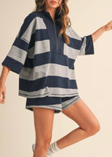 Blue Ease Lounge Set