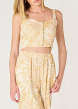 Warm Palm Tank Top