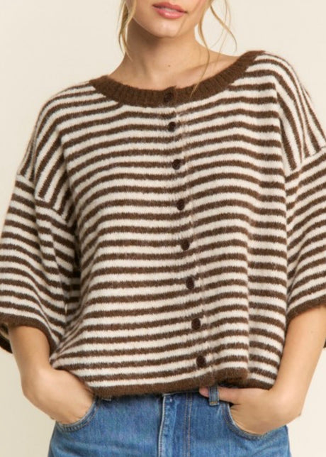 Jessie Stripe Sweater