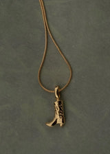 Cowgirl Boot Necklace