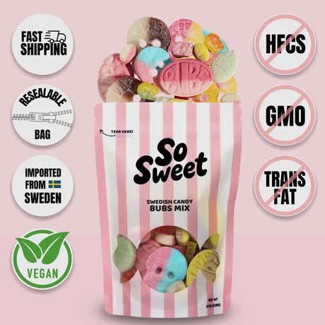 Swedish Candy Bubs Mix (8 oz)