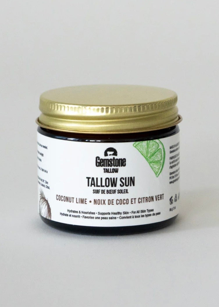 Coconut Lime Whipped Sun Tallow Balm