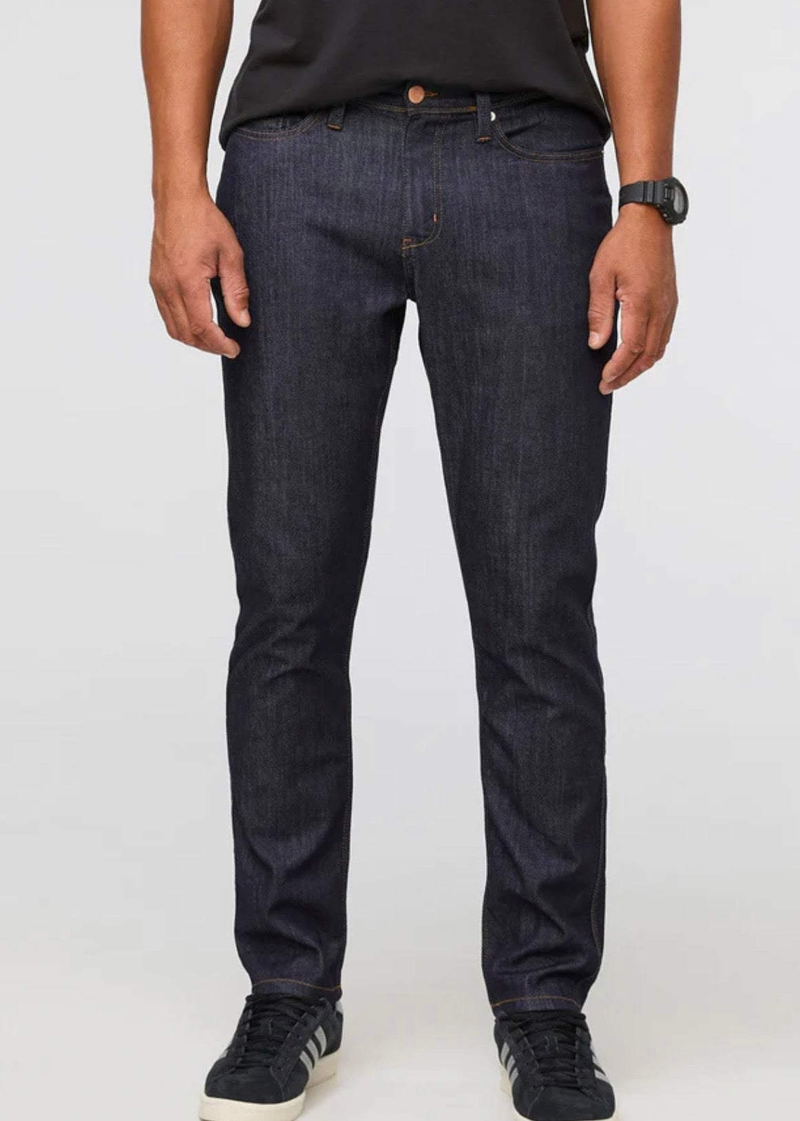 Performance Denim Athletic Taper Heritage Rinse