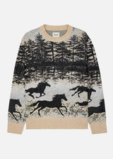 Jacquard Knit Sweater