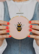 Bumble Bee Cross Stitch Kit