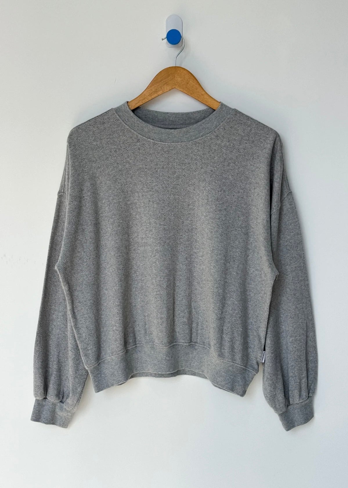 Pointelle Core Sweatshirt