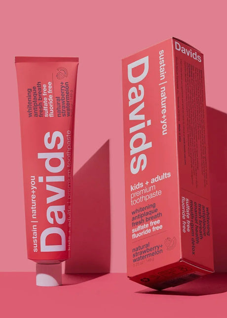 Davids Toothpaste/Strawberry Watermelon