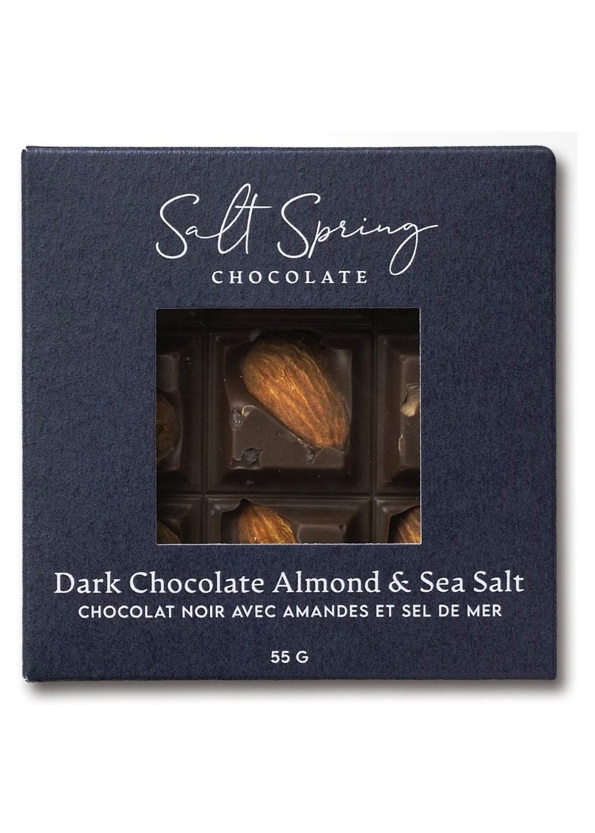 Dark Chocolate Almond & Sea Salt Peekaboo Bar