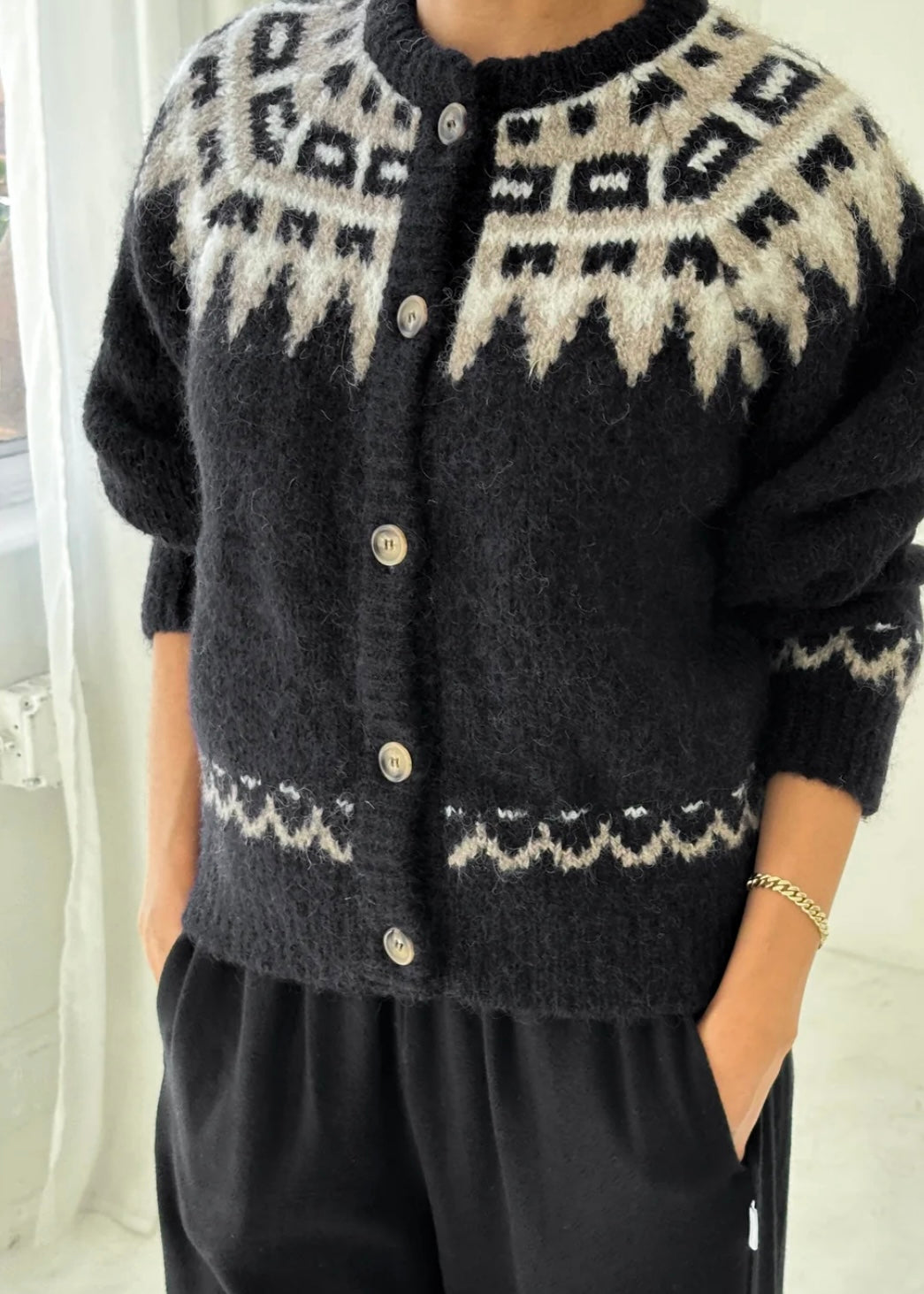 Alpaca Cabin Cardigan