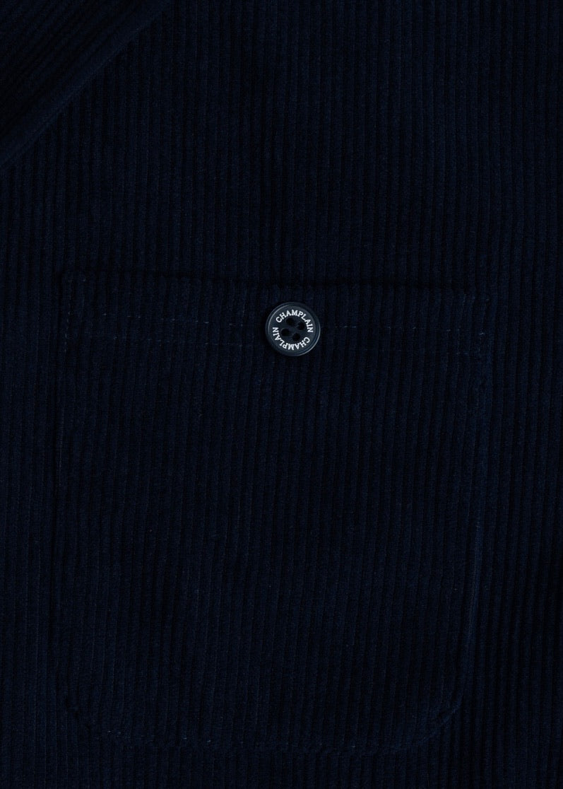 Cord Camp Collar Shirt