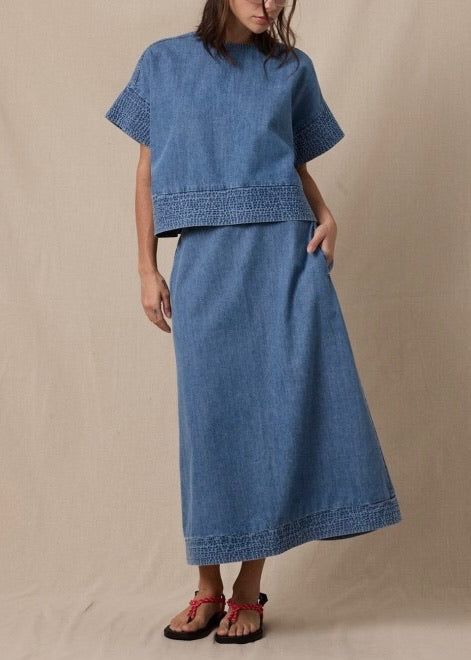 Trudy Denim Skirt