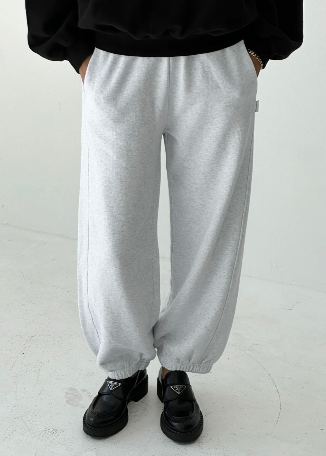 French Terry Balloon Pants