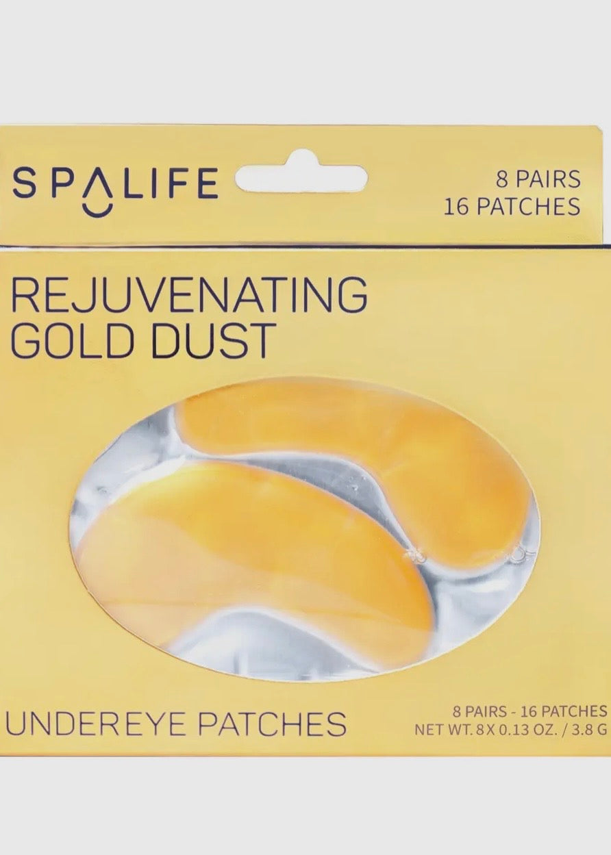 Rejuvenating Gold Dust Under Eye Masks - 8 Pairs