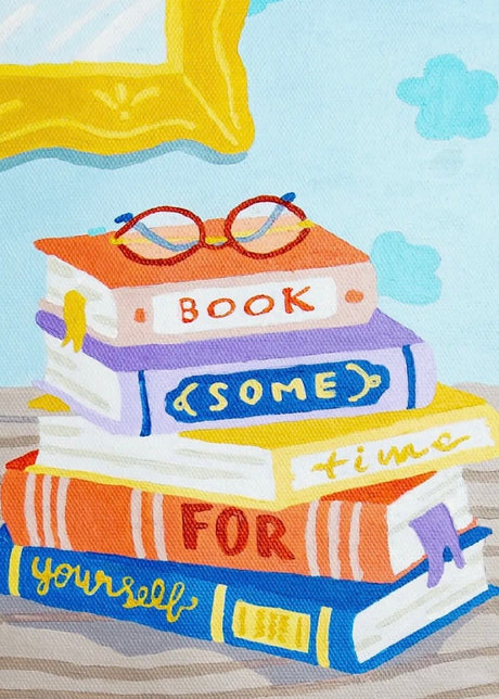 Book Some Time Paint by Numbers Kit