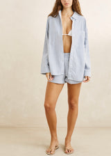 Vista Stripe Oversized Shirt
