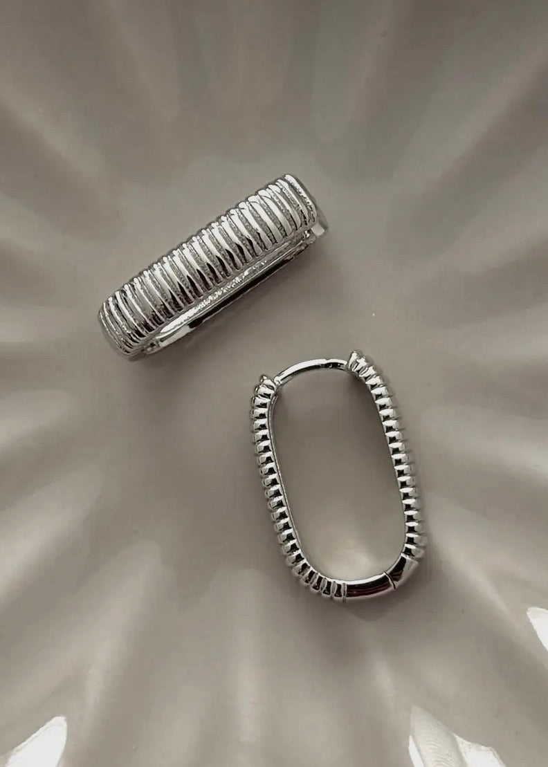 Small Ray Ribbed 2.0 Earrings