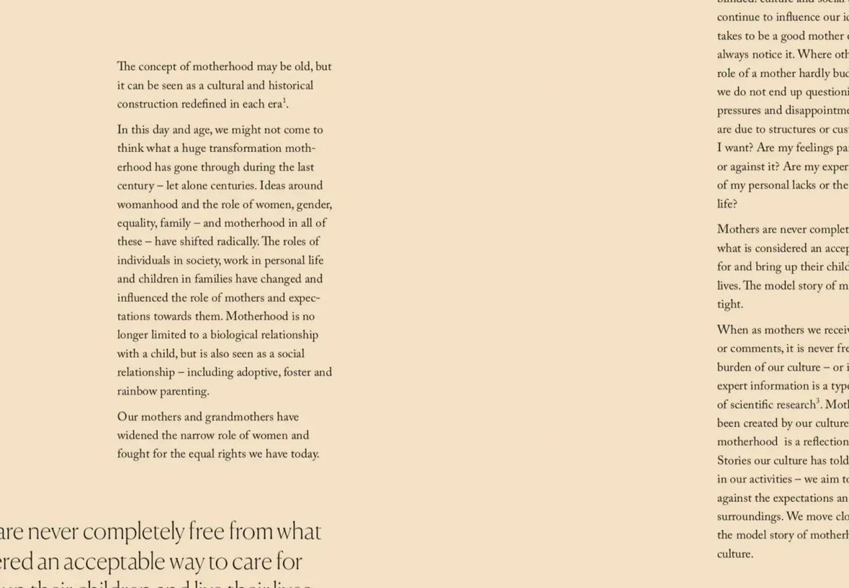 Traces of Motherhood Book