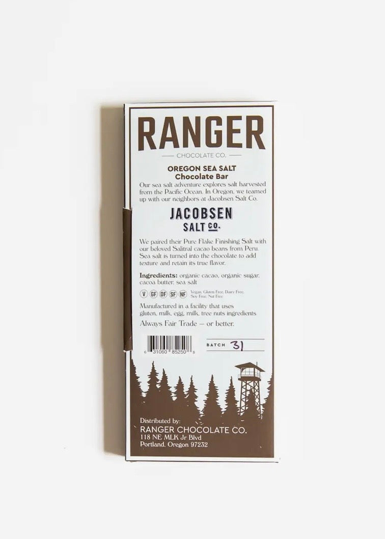 Oregon Sea Salt Chocolate Bar