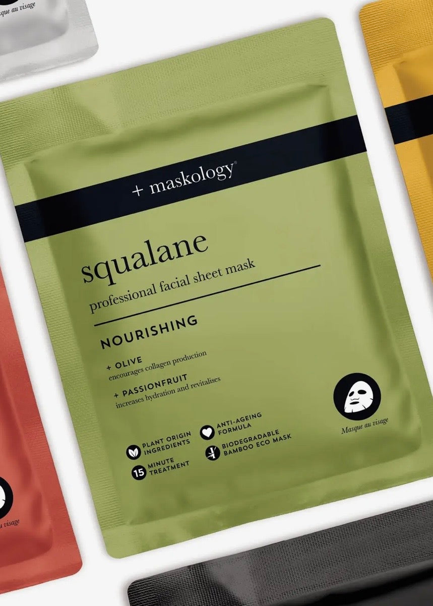+maskology Squalane Professional Sheet Mask