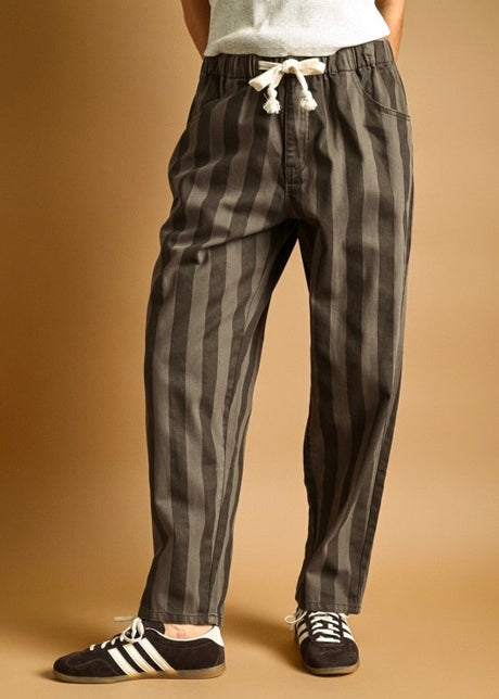 Shelby Wide Stripe Barrel Pants