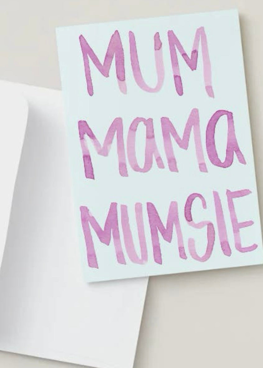 Mumsie Card