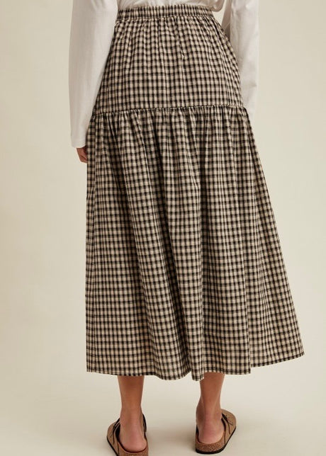 Ellie Check Skirt