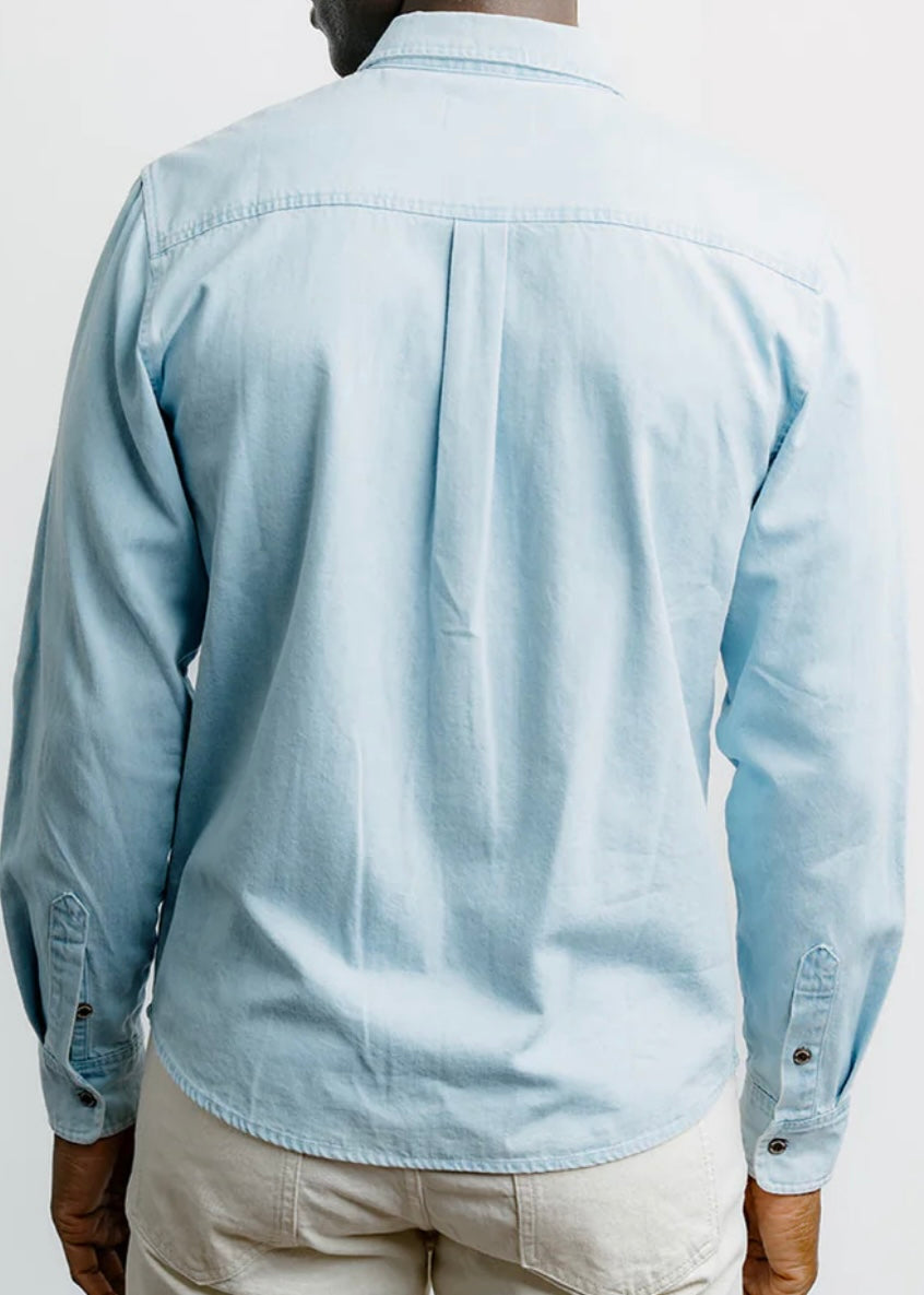 Light Wash Denim Shirt