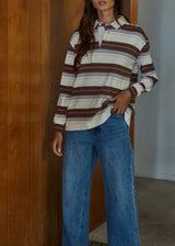Perry Stripe Polo