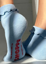 Ruffled Hugger Crew Socks