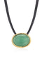 Sunset Stone Cord Necklace