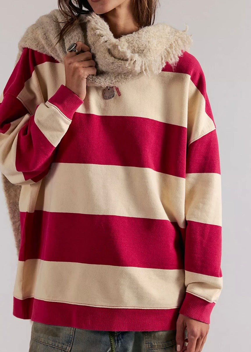 Classic Crew Wide Stripe