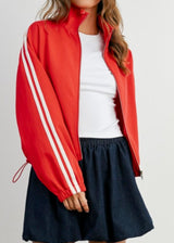 Janey Stipe Athletic Jacket