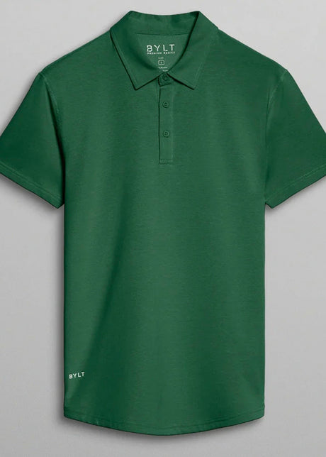 Drop-Cut Short Sleeve Lux Polo