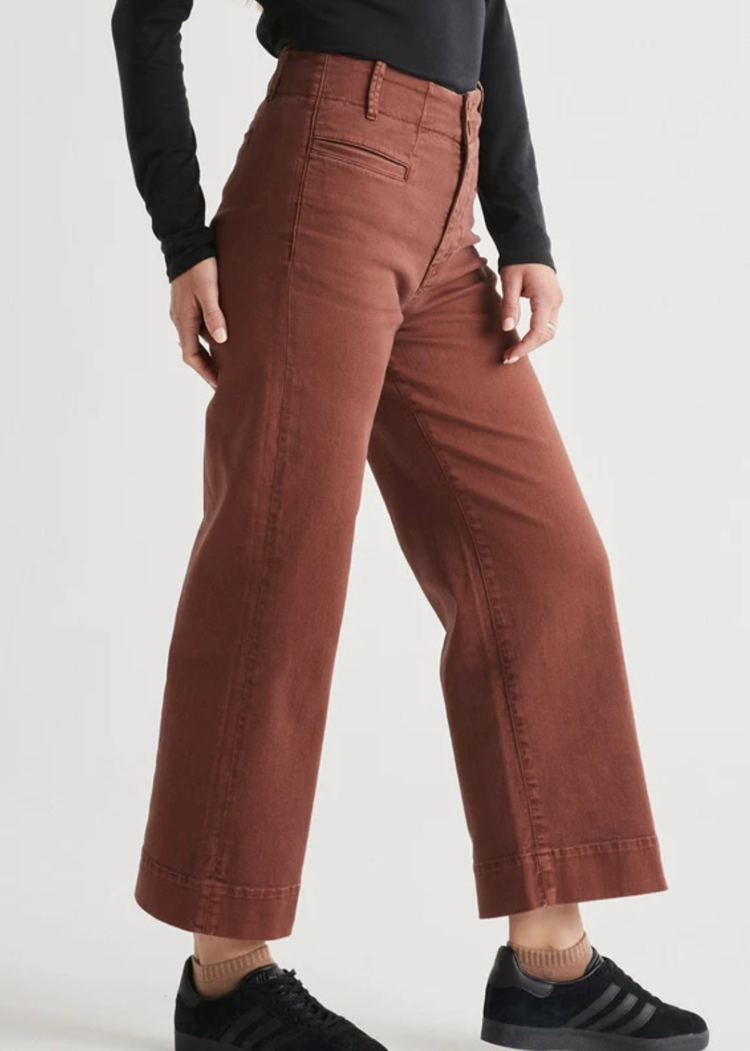 LuxTwill High Rise Trouser