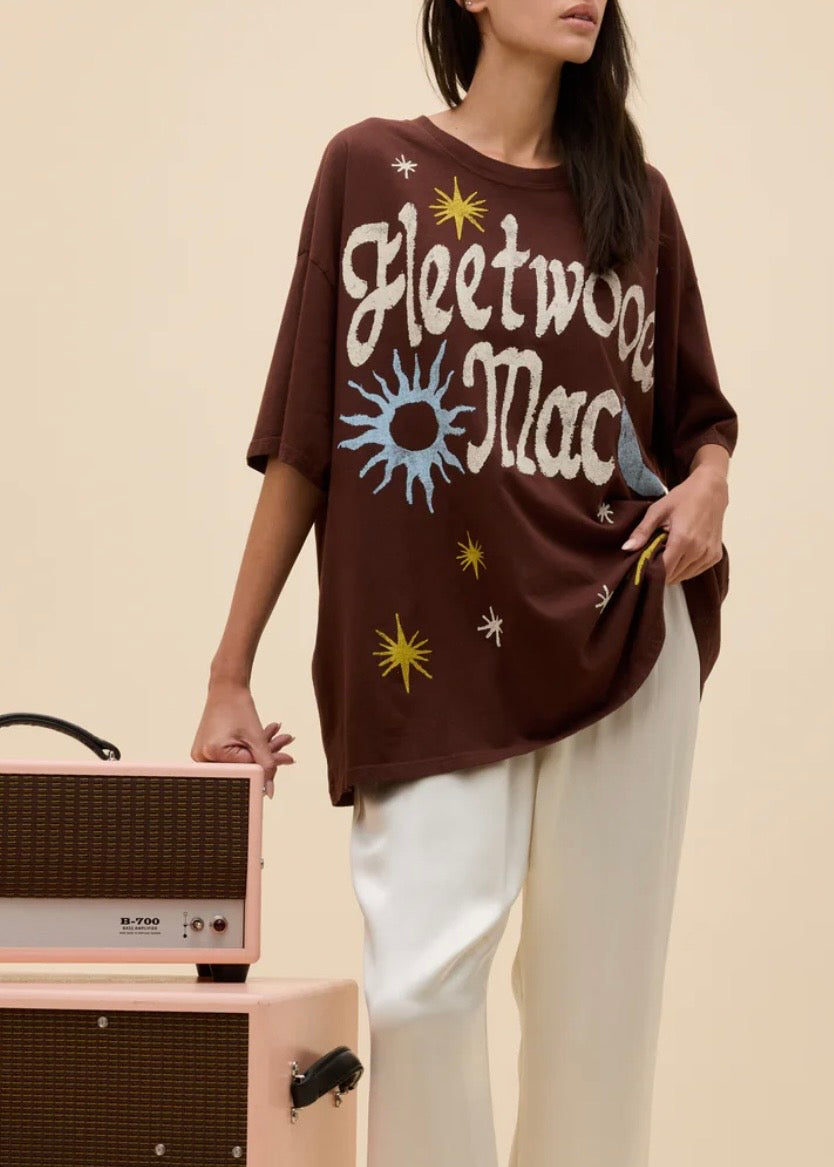 Fleetwood Mac 1973 Doodle Tee