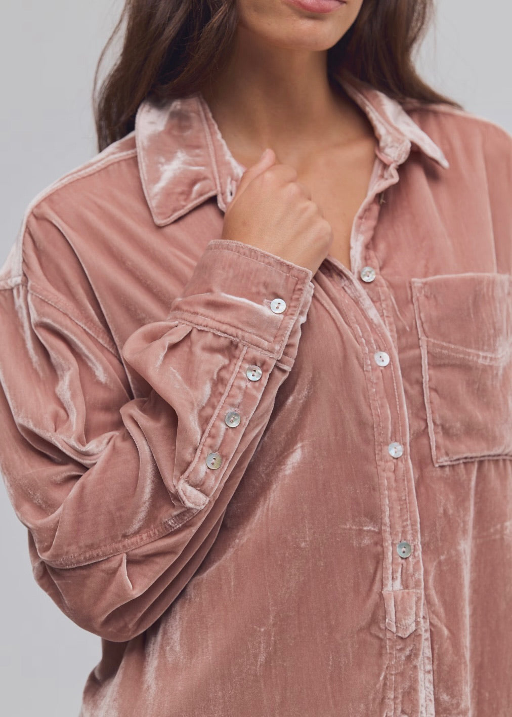 Lexi Velvet Shirt