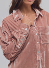 Lexi Velvet Shirt