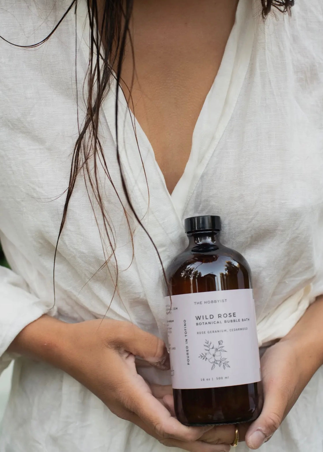 Wild Rose Botanical Bubble Bath
