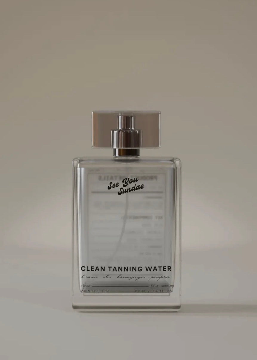 Clean Face Tan Water