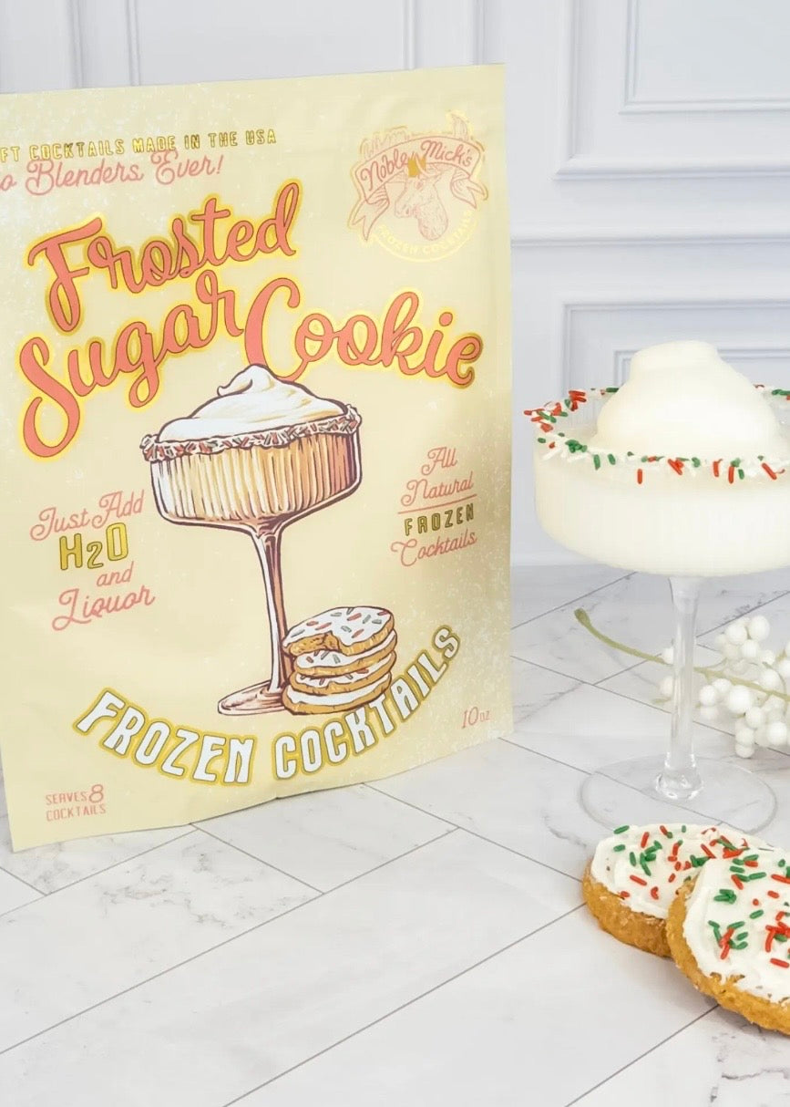 Frosted Sugar Cookie Frozen Cocktail