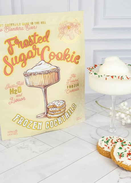 Frosted Sugar Cookie Frozen Cocktail