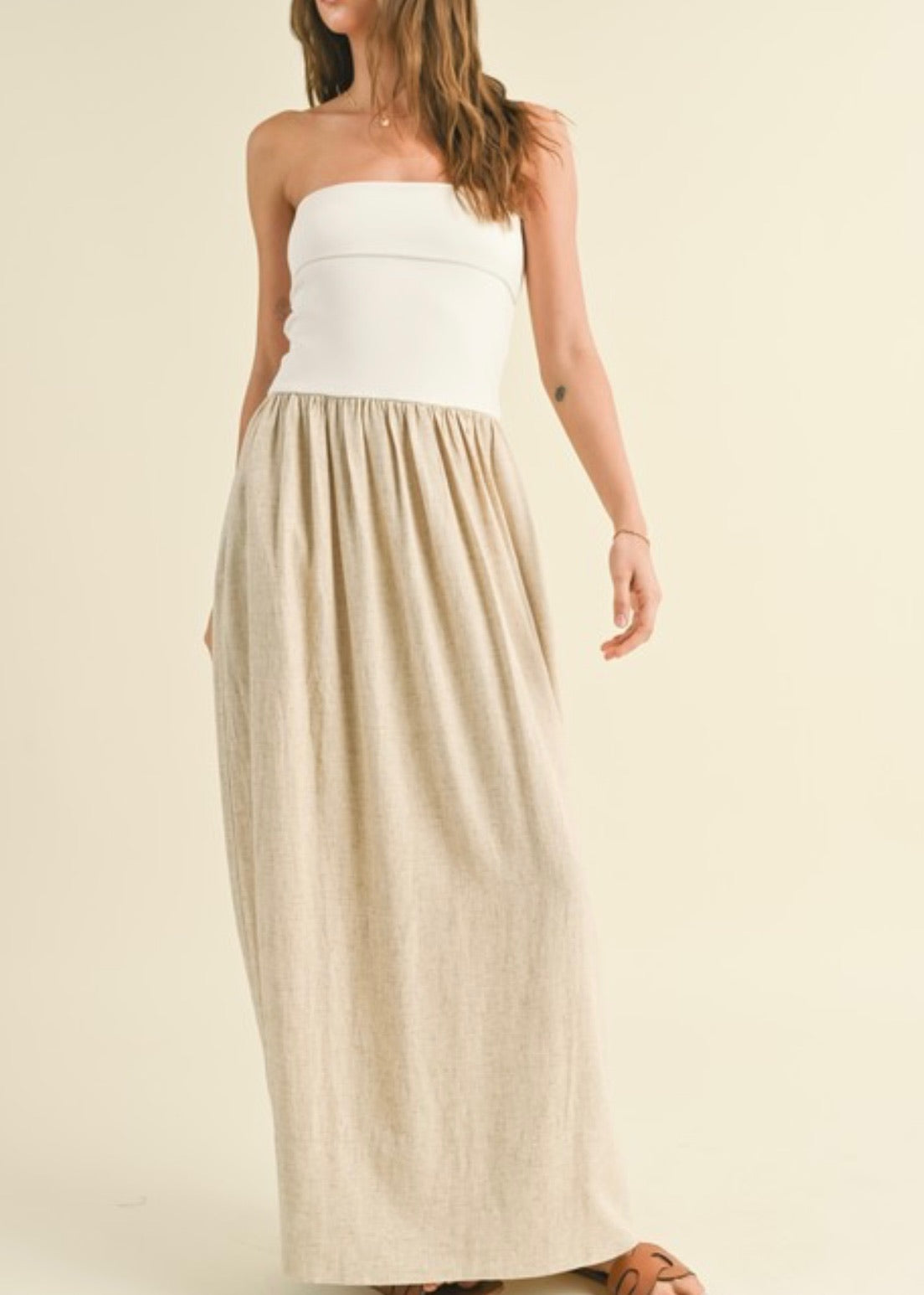Blanca Strapless Dress