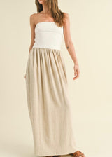 Blanca Strapless Dress